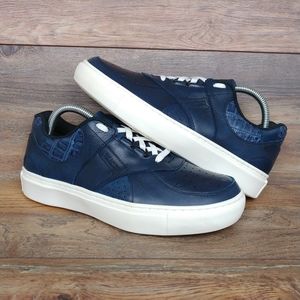 SAS High Street Lace-up Leather Sneakers Wide